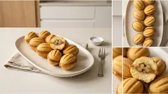 Křehké karamelové ořechy: vánoční cukroví, které vypadá jako opravdové