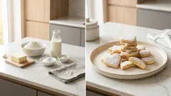 Šlehačkové cukroví z pár surovin: extra křehké a jemné, ideální na Vánoce