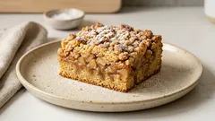 Jablečný koláč s křupavou drobenkou: jednoduchý recept, který se vždy povede