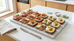 Jednohubky z toustového chleba: rychlé pohoštění, které vypadá slavnostně