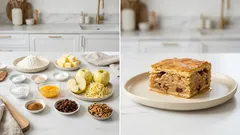 Chorvatská jablečná pita z křehkého těsta: voňavý koláč se skořicí, rozinkami a ořechy