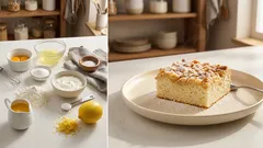 Jogurtový koláč s křupavou drobenkou: nadýchaný a vždycky se povede