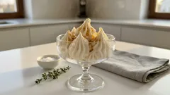 Bílkový krém z medu: nadýchaný a pevný na zdobení cukroví i cupcakeů