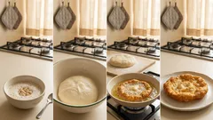 Domácí langoše s jogurtem: křupavé, nadýchané a zvládnete je i s kynutím přes noc