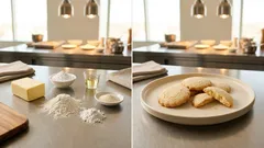 Domácí máslové sušenky za chvilku: křehké, jemně vanilkové a vždy se povedou