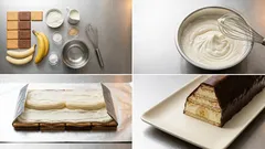 BeBe střecha s banány a tvarohem: nepečený retro dezert, který se vždy povede