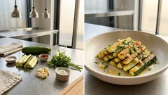 Křupavá restovaná cuketa s česnekem a petrželkou: rychlá večeře z jedné pánve