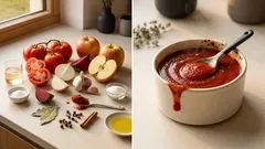 Domácí kečup pečený v troubě: hustý, voňavý a bez konzervantů