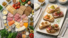 Obložené chlebíčky krok za krokem: vrstvy, které drží a nevysychají