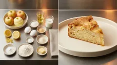 Rychlý jablečný koláč z litého těsta – vláčný a šťavnatý i pro návštěvu