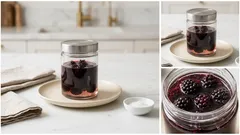 Ostružiny zavařené bez cukru: stačí citron a šetrná pasterizace