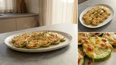 Zapečená cuketa se šunkou a sýrem: jednoduchá večeře z trouby, která vždycky vyjde