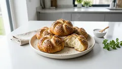 Domácí houstičky jako z pekárny: měkké uvnitř, křupavé navrchu