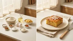 Rychlý koláč z nastrouhaných jablek: všechno jen promíchejte a upečte