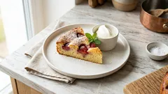 Jahodový koláč se šlehačkou: vláčný domácí dezert, který se vždycky povede